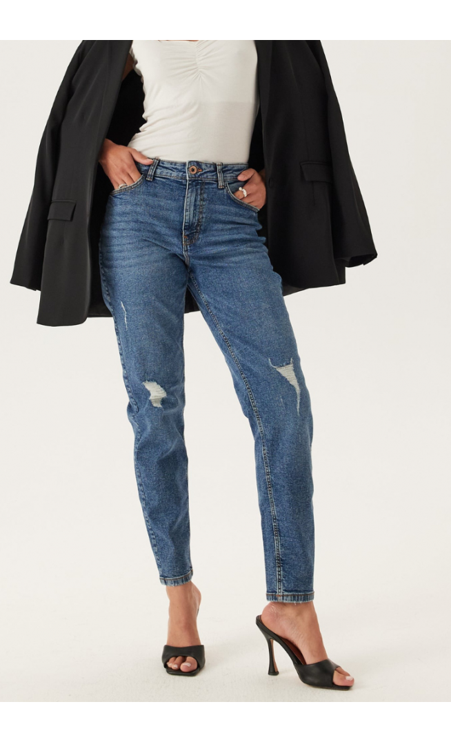 PIECES dames Flanellen broek Pckesia Mom