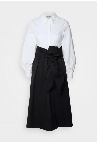 Anna Field Shirt dress - black/white