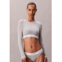 Long Sleeve T-shirt Bralette - Icon Cotton Modal