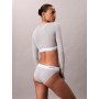 Long Sleeve T-shirt Bralette - Icon Cotton Modal