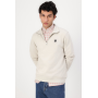 Belstaff QUARTER ZIP - Sweatshirt - stone beige