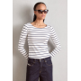 Anna Field 2 PACK - Long sleeved top - white/navy