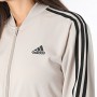 Adidas Beige, Black Women's Track Suit Jacket