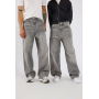 YOURTURN UNISEX - Baggy Jeans - grey denim