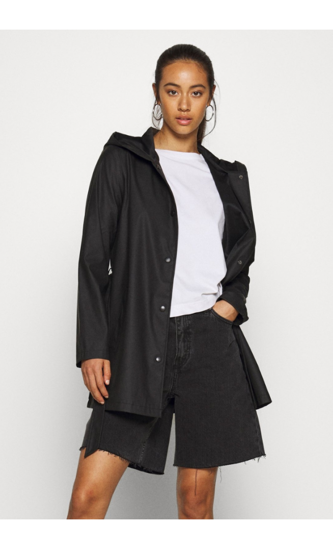 JDY Waterproof jacket - black
