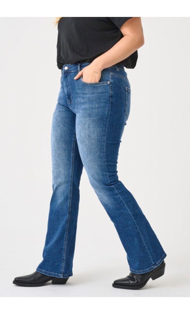 CARWILLY High waist Flared Fit Jeans