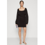 Pieces PCMALYSIA MINI DRESS - Jersey dress - black