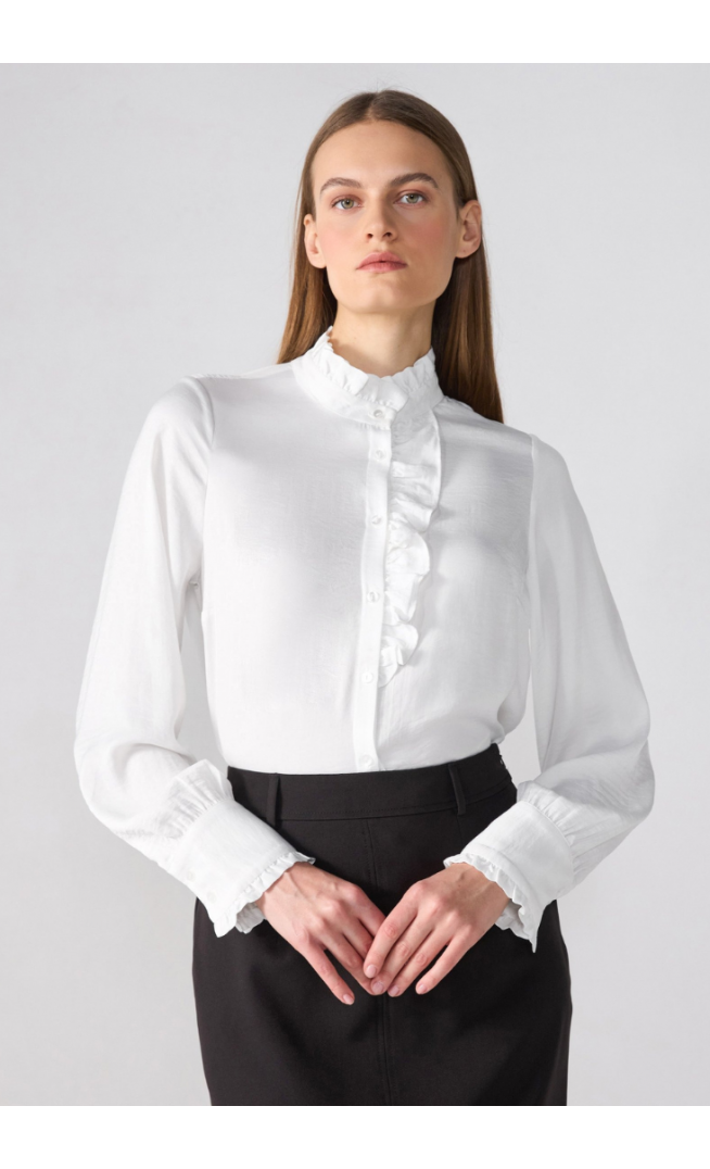 Anna Field Button-down blouse - white