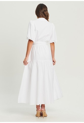 TUSSAH WREN - Maxi dress - white