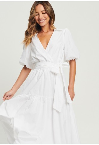 TUSSAH WREN - Maxi dress - white