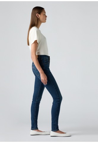 Levi's® RETRO HIGH SKINNY - Dark Blue