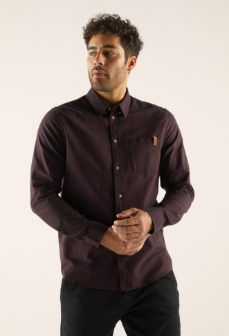 Pier One Shirt - Dark Red