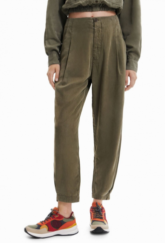 Desigual Green Pants