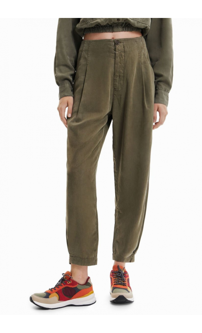 Desigual Green Pants