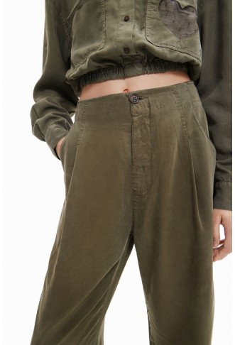 Desigual Green Pants