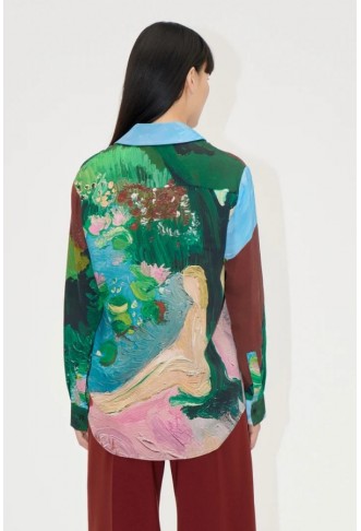 Stine Goya Summer House Print Shirt