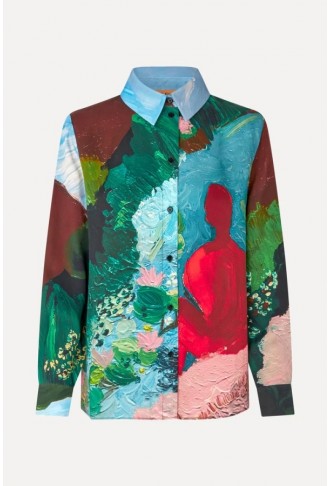 Stine Goya Summer House Print Shirt
