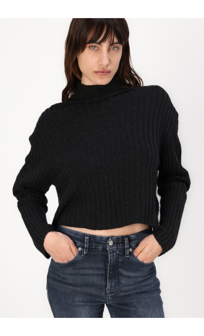 American Vintage FALYDAY - Jumper - charbon chine