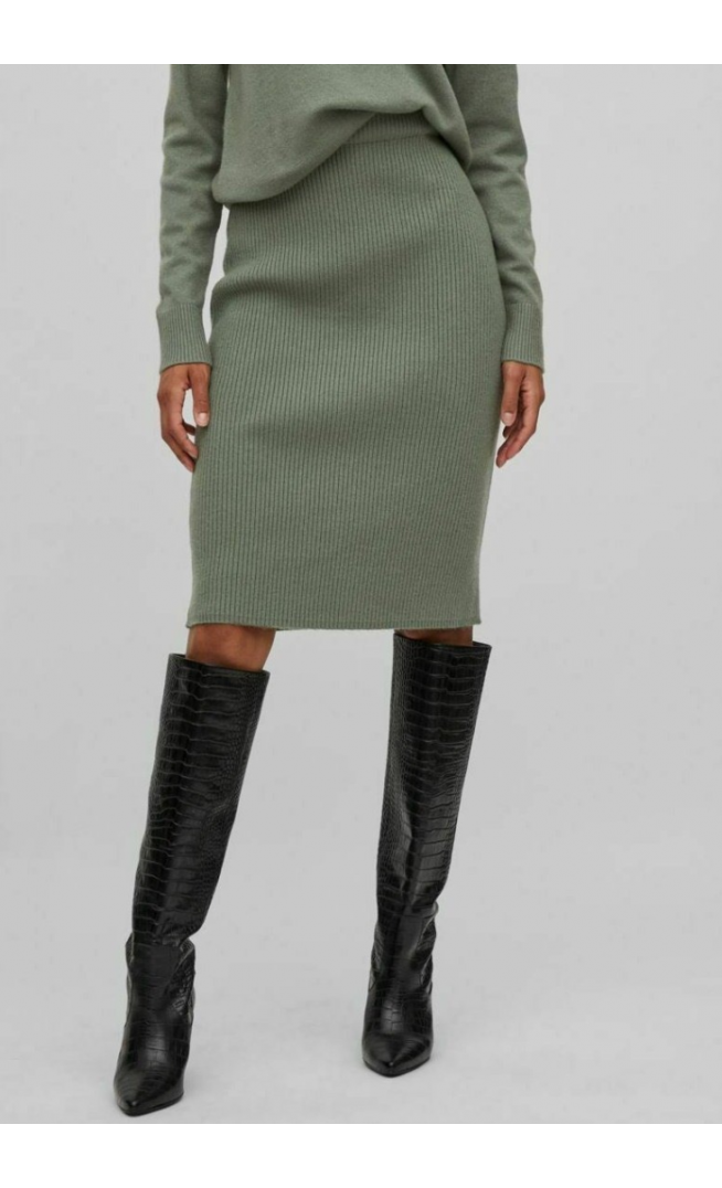 VIRIL PENCIL HW KNIT SKIRT - NOOS