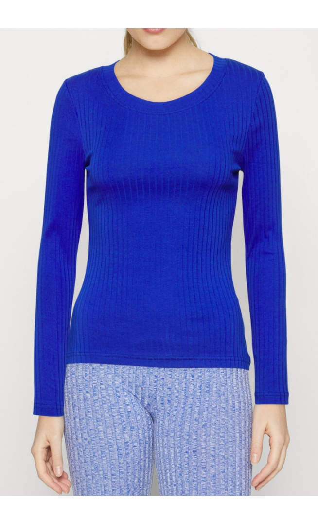 Even&Odd Long sleeved top - blue