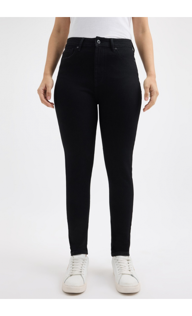 Women Black Skinny Fit High Rise Jeans