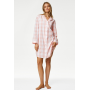 Body by M&S Pure Cotton Checked Nightshirt