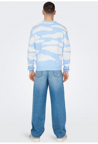 Only & Sons ONSCLARK CREW - Jumper - cashmere blue