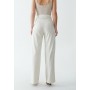 THE FATED ARLOW WIDE - Trousers - natural