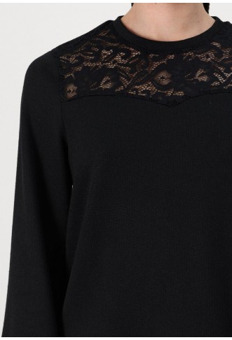 VILA VIEMMY - Jumper - black