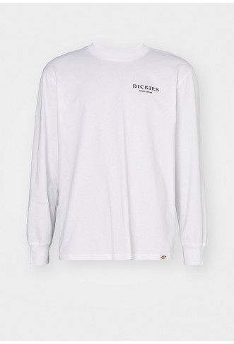 Dickies OATFIELD TEE - Long sleeved top - white