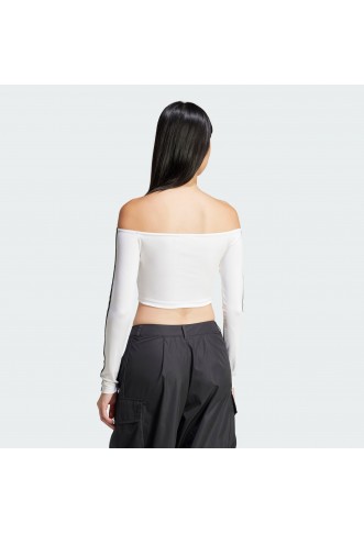 Adicolor Off Shoulder Long Sleeve Long-Sleeve Top