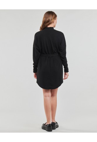 NMCITY AVA L/S SHORT DRESS NOOS Black