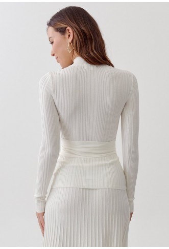 TUSSAH SADIE - Long sleeved top - ivory