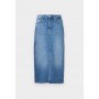 ONLY ONLENYA MIDI SKIRT - Denim skirt