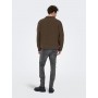 Only & Sons Men's Onswarp Grey Skinny Jeans