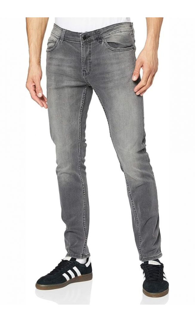 Only & Sons Men's Onswarp Grey Skinny Jeans