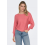 ONLY ONLADALINE Knitted pullover -Tea Rose