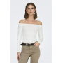 ONLY Onllive Love Life  Off Shoulder Top