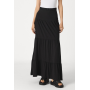 Vero Moda VMMIA LONG SKIRT - Maxi skirt - black