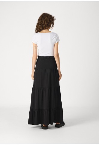 Vero Moda VMMIA LONG SKIRT - Maxi skirt - black