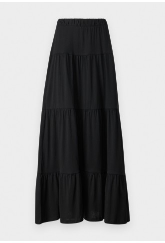 Vero Moda VMMIA LONG SKIRT - Maxi skirt - black