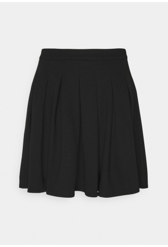 Noisy May NMHEIDI PLISSE SKIRT - Mini skirt - black