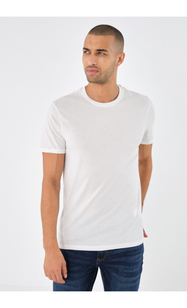Pier One Basic T-shirt - bright white