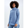 Oversize Fit Turtleneck Pullover