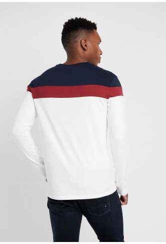 Pier One LONG SLEEVED COLOUR BLOCK TOP