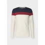 Pier One LONG SLEEVED COLOUR BLOCK TOP
