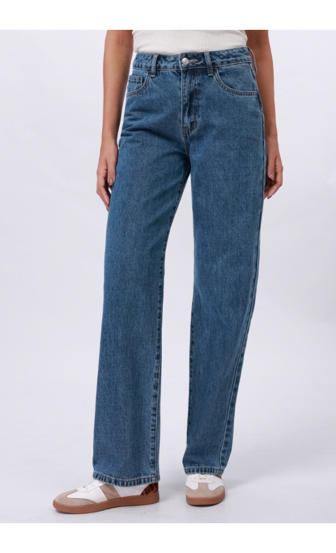 Even&Odd Tall Relaxed fit jeans - blue denim