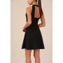 WAL G. SUSIE HALTER NECK SKATER DRESS