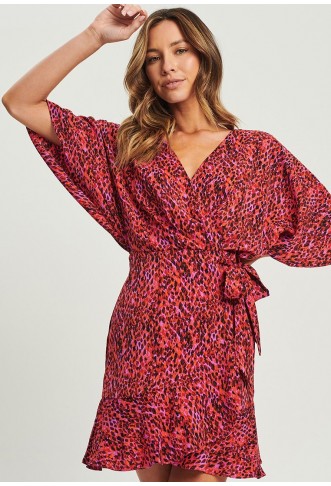 TUSSAH WINONA - Day dress - pink abstract