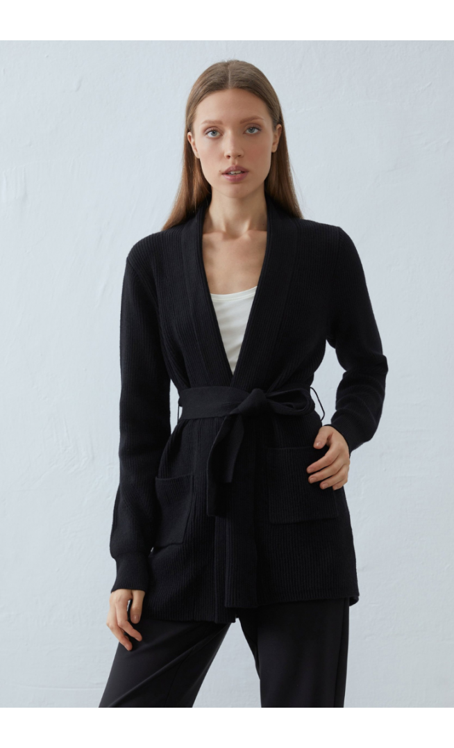 Anna Field Cardigan - black